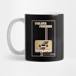 Violent Femmes Music Retro Cassette Tape Mug